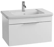 Kúpeľňová skrinka s umývadlom VitrA Mia 80x49,5x43,5 cm biela MIA8049B