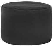 Taburetka Cilindro čierna ekokoža