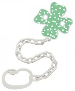 Retiazka na cumlík s klipom NUK zelená