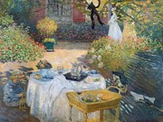 Obrazová reprodukcia Monet's garden at Argenteuil (1873), Claude Monet