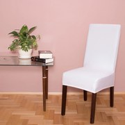 PreHouse Biely poťah na stoličku spandex