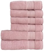 Stanex Sada osušiek a uterákov MEXICO staroružová, 4 ks 50 x 100 cm, 2 ks 70 x 140 cm