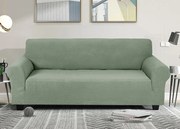 Elastický žakárový poťah na dvojmiestnu pohovku BestBerg / šalviová