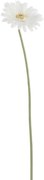 Biela umelá dekoratívna kvetina Gerbera - 10*10*64 cm