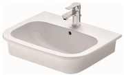 Duravit 337540000 - Zapustené umývadlo D-CODE 54,5x43,5 cm keramika/lesklá biela