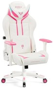 Otočné kreslo Normal Diablo X-Ray 2.0 biely/ružová