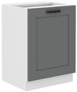 Kuchynská skrinka Luna dustgrey/biela 60D 1F BB