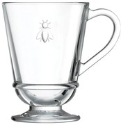 Sklenený hrnček s uchom La Rochère Abeille, 210 ml