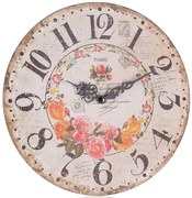 Hodiny Rose 34 cm