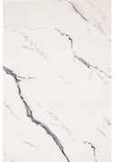 Krémovobiely vlnený koberec 200x300 cm Marble – Agnella