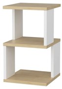 Nočný stolík Carter Oak White