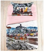 3D obliečky bavlnené Khloe EMI, Štandardný set jednolôžko obsahuje 1x 140x200 + 1x 70x90