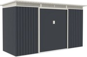Záhradný domček G21 GRAH 483 - 340 x 142 cm, antracitový