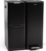 Klarstein Tiyo 3 v 1, kôš na odpadky, 60 litrov, vyberateľný kôš, s mäkkým zatváraním