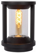 Lucide 15804/22/30 - Vonkajšia lampa CADIX 1xE27/15W/230V 22 cm IP65 čierna