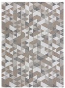 Koberec EKO SIZAL BOHO Casa Trojuholníky 2816 krém / taupe