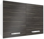 Kuchynská skrinka Belini horná 45 cm eben kráľovský  TOR SG45/1/WT/HK/0/T