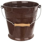 Orion Smaltované vedro Brown, 10 l