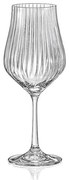 Crystalex Poháre na víno TULIPA OPTIC 350 ml, 6 ks