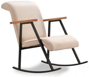 Krémové kreslo Yoka – Artie
