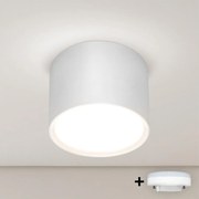 BRILAGI - LED RGB stmievateľné bodové svietidlo SMOOTH 1xGX53/14W/230V 60x82 mm Wi-Fi Tuya biela