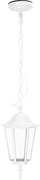 Vonkajší luster na reťazi 1xE27/60W/230V IP44 biela