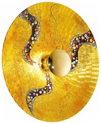 Kolarz 0365.61XL.V1.3 - Nástenné svietidlo LUNA 1xE27/100W/230V 24K zlatý