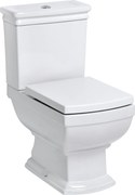 Novoterm WC kombi NV-Kleopatra 11 ZO so zadným odpadom a SoftClose sedadlom