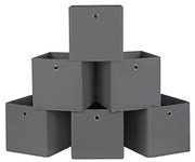 Set stohovateľných boxov RFB02G-3 (6 ks)