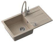 Drez Ready-Max béžový 77x44x17.5 + batéria w/e + dávkovač