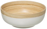 Drevená misa Bamb 1500 ml biela