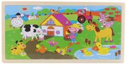 Lamps Drevené puzzle farma 96 dielikov