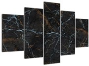 Obraz - Čierny mramor (150x105 cm)