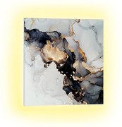 Klarstein Mojave 500 smart, infračervený ohrievač 2 v 1, konvektor, 60 x 60 cm, 500 W, RGB osvetlenie