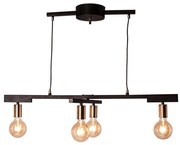 ByRydens 4201030-4002 - Závesný luster na lankách ZEONA 4xE27/5W/230V