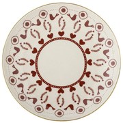 Bloomingville Keramický dezertný tanier Jolly Red 16 cm