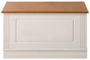 Biela truhlica z borovicového dreva 80x45 cm Anita – Støraa