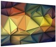 Obraz - Polygonálna 3D abstrakcia (90x60 cm)