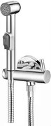 Aqualine Aqualine, Nástenný ventil s ručnou bidetovou sprškou, chróm, SK215