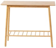 Konzolový stolík v prírodnej farbe 30x90 cm – Compactor