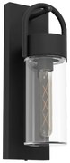 Vonkajšie nástenné svietidlo EGLO CARRARO wall black 900285