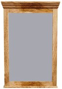 Zrkadlo Guru 60x90 indický masív mango Mango natural