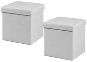 Livarno home Taburetka, blesodivá, 2 kusy (800010905)