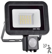 LED reflektor s pohybovým senzorom LED/20W/230V IP65