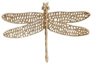 Kovová nástenná dekorácia 36x24 cm Dragonfly – Light & Living