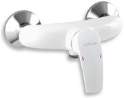 Novaservis Metalia 57, sprchová nástenná batéria bez príslušenstva, chrómová, 57060/1,1