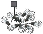 LED Solárna vonkajšia reťaz 10xLED/1,2V 300 mAh 3,8 m IP44