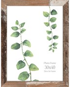 Hnedý rámik na fotografiu Styler Bergen Shabby, 34 x 44,5 cm