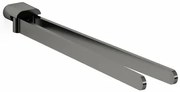 Držiak uterákov SAT Simply R PVD PVD gun metal SATDSIMR19GM