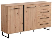 Komoda Sardinia Artisan/Čierna 11008230